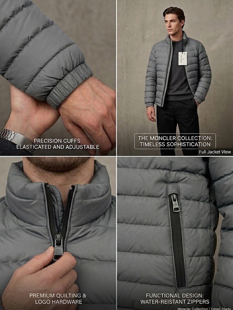 puffer-jacket Black