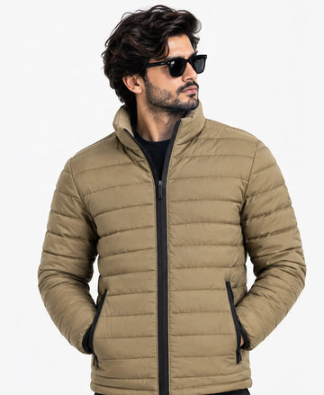 Stand Collar Puffer Jacket (G)