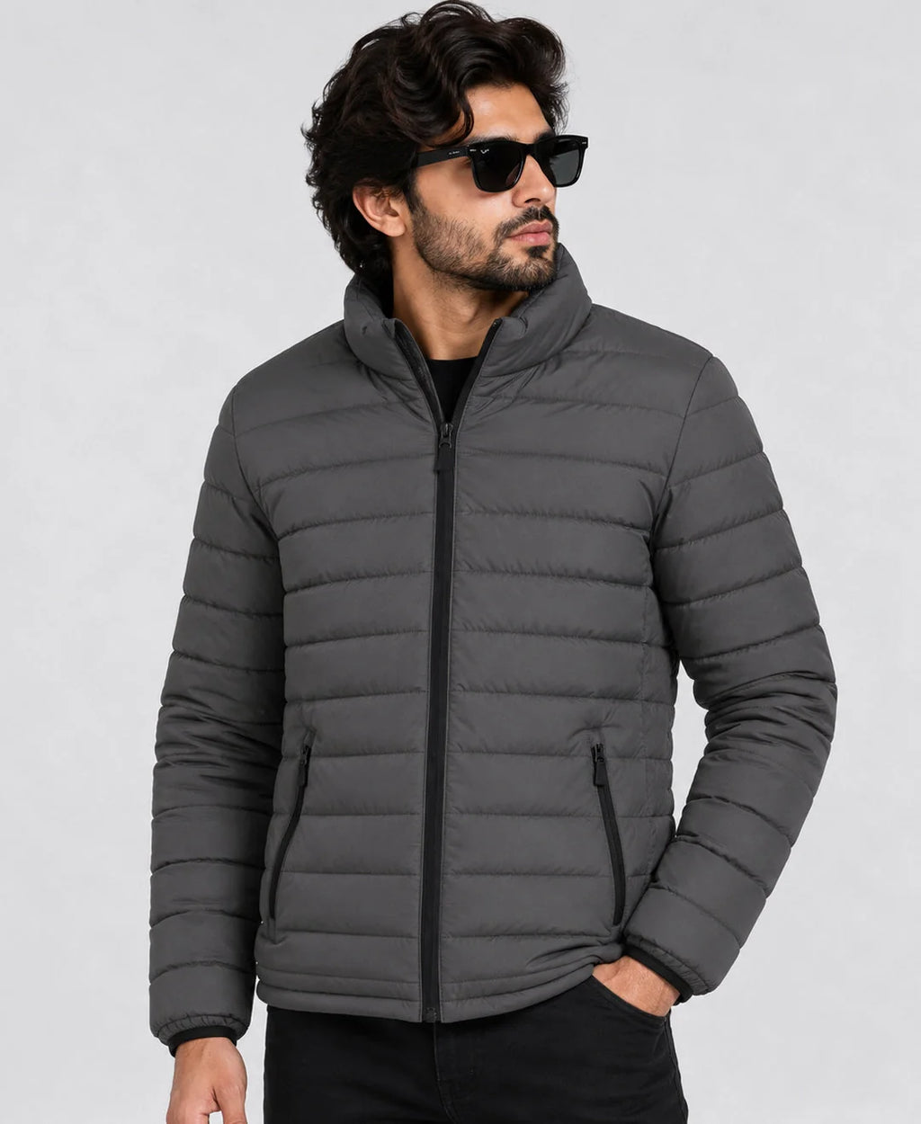 puffer-jacket Black